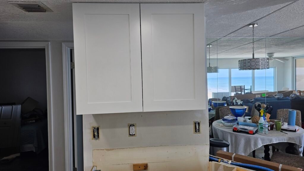 Spacious Kitchen Island with Granite Countertops in New Smyrna Beach - Florida's Handyman and Renovation Services