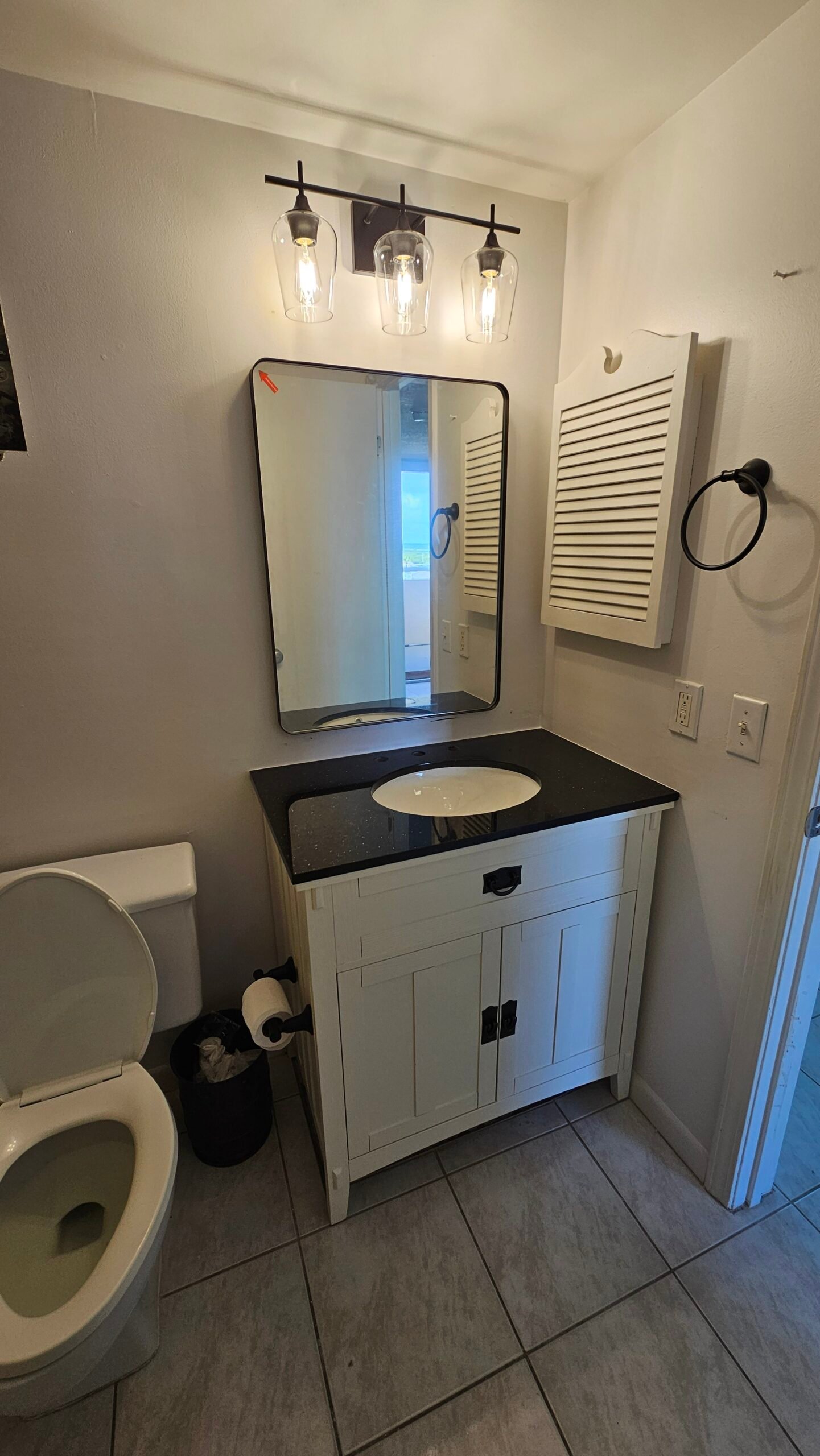 Kitchen repair and cabinet finishing project in Port Orange