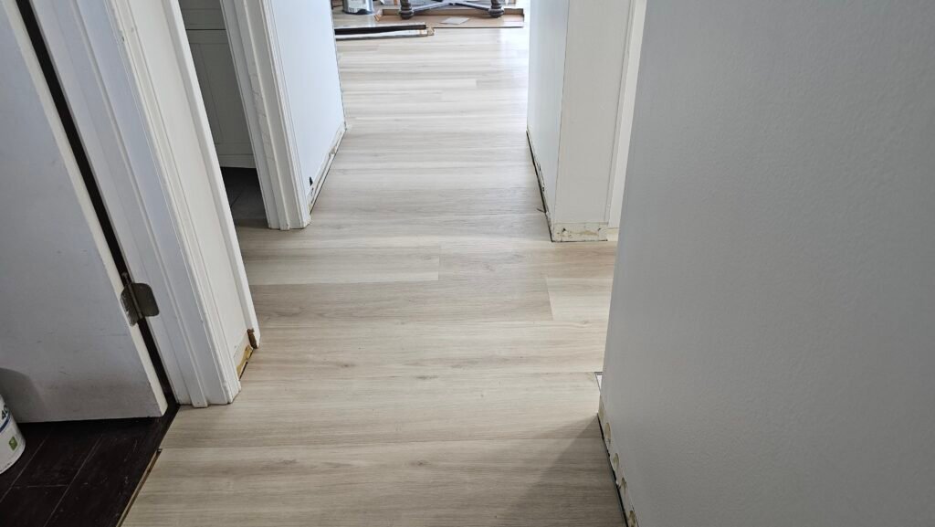 Professional flooring installation