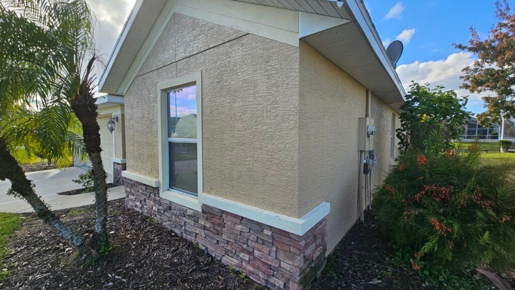 Expert exterior home painting and surface preparation.