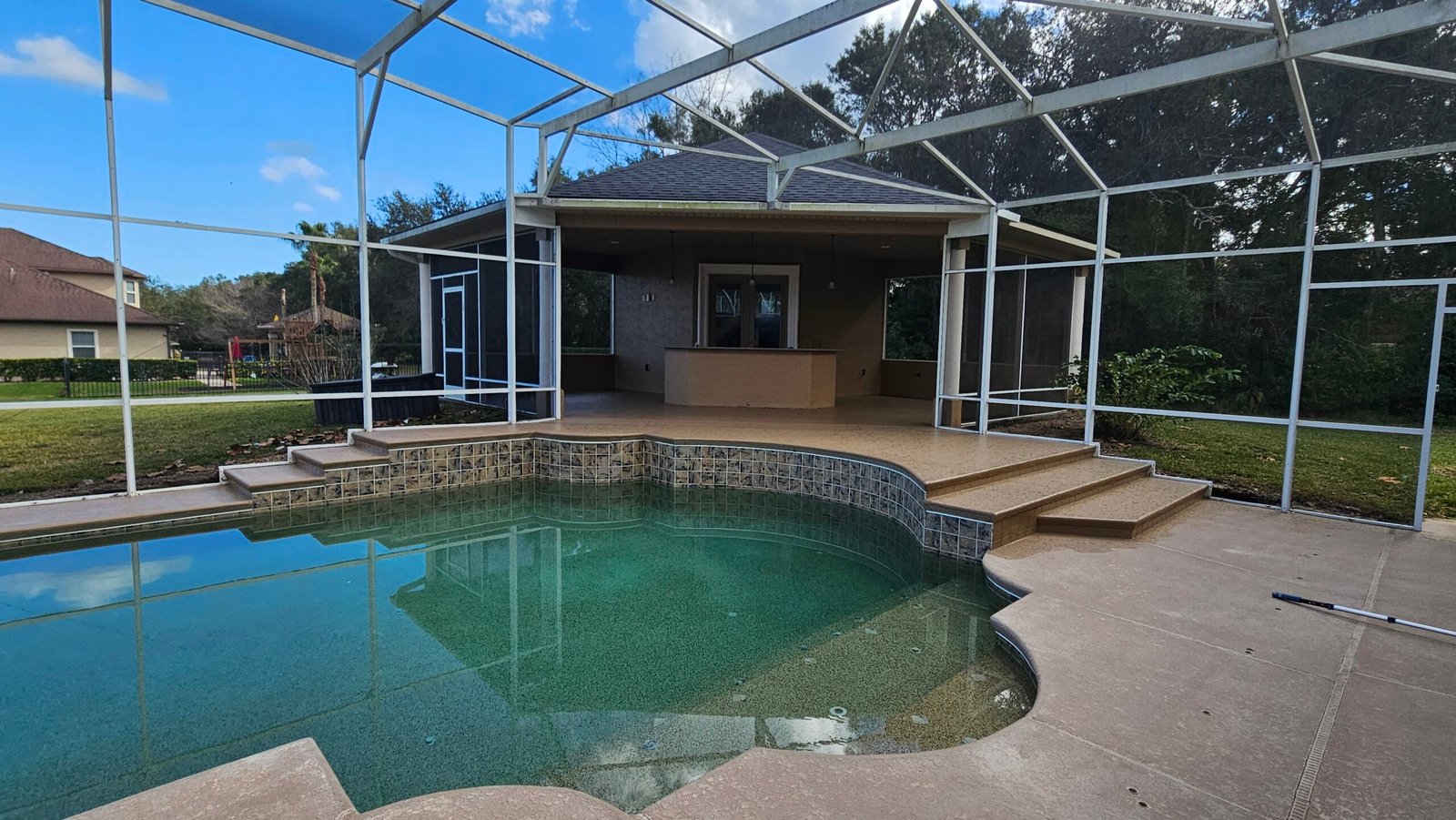 Kitchen countertop and backsplash installation in Daytona Beach - Florida's Handyman and Renovation Services