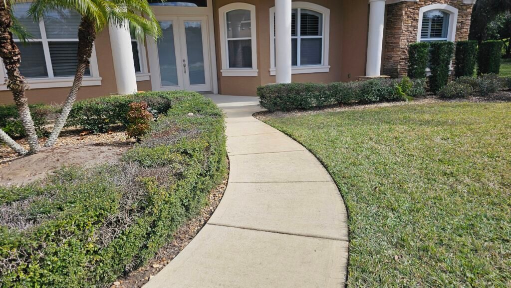 High-quality exterior painting and drywall repair in Ormond Beach, Florida.
