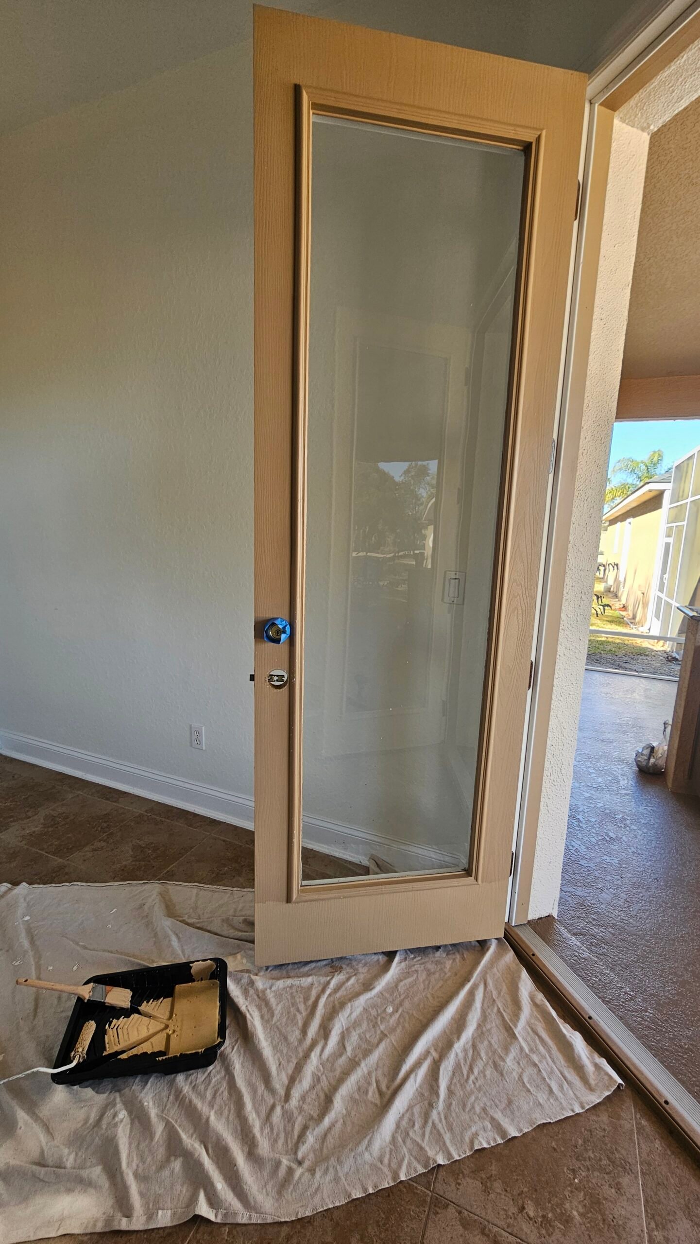 Modern bathroom renovation with custom tile in Daytona Beach - Florida's Handyman and Renovation Services