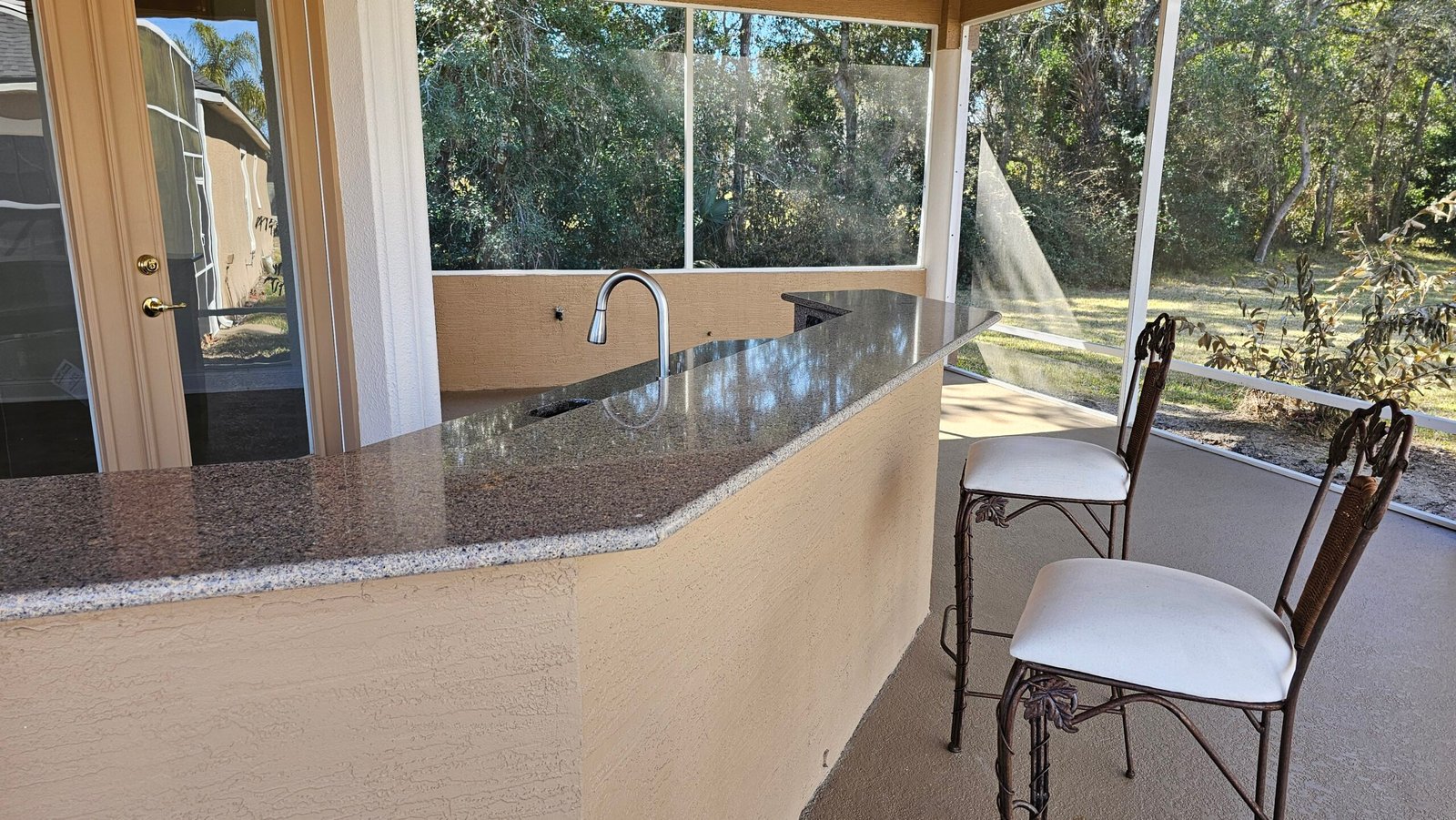 Modern walk-in shower renovation in Daytona Beach - Florida's Handyman and Renovation Services