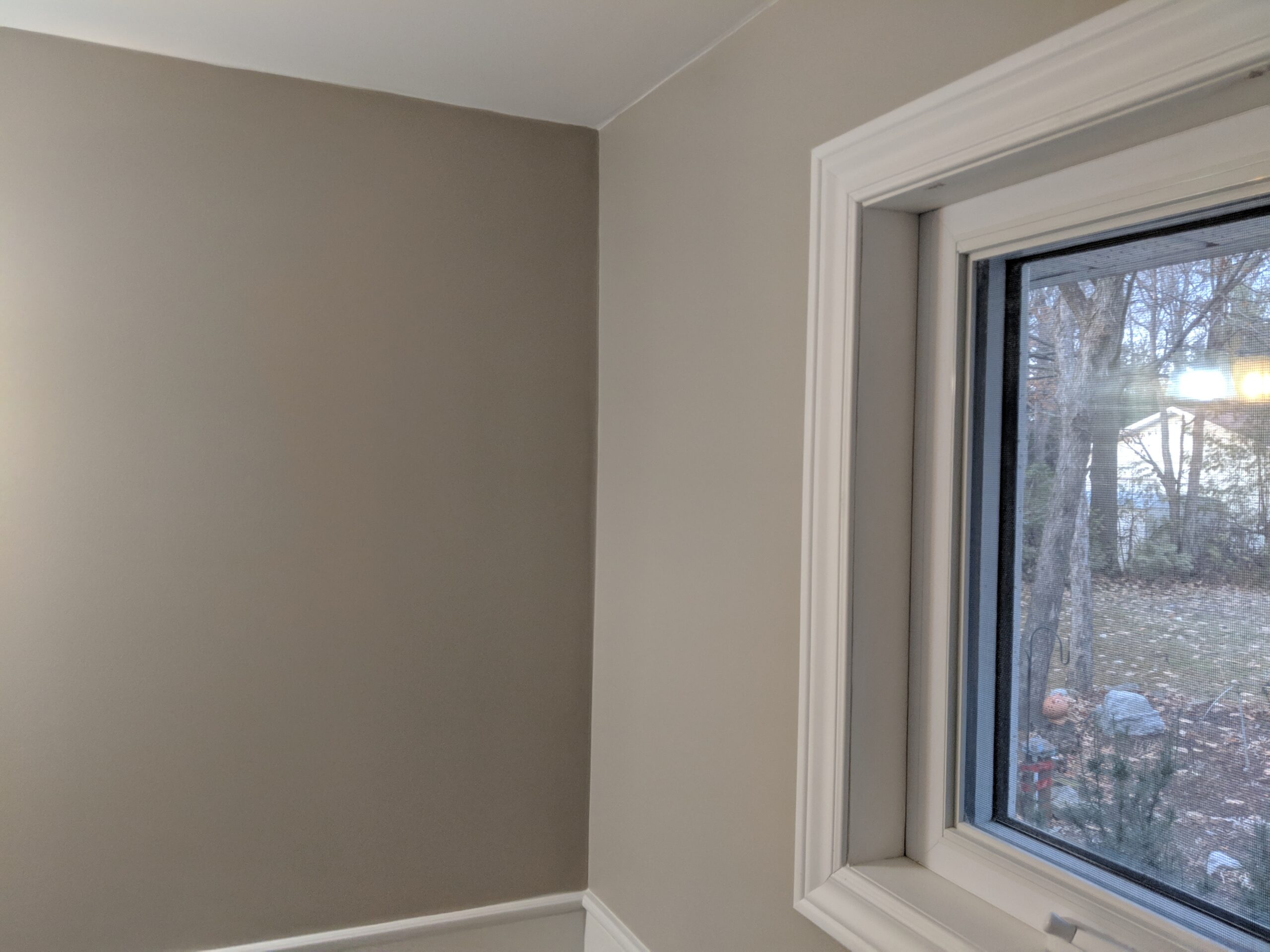 Precision tile alignment for bathroom renovation in Daytona Beach Florida