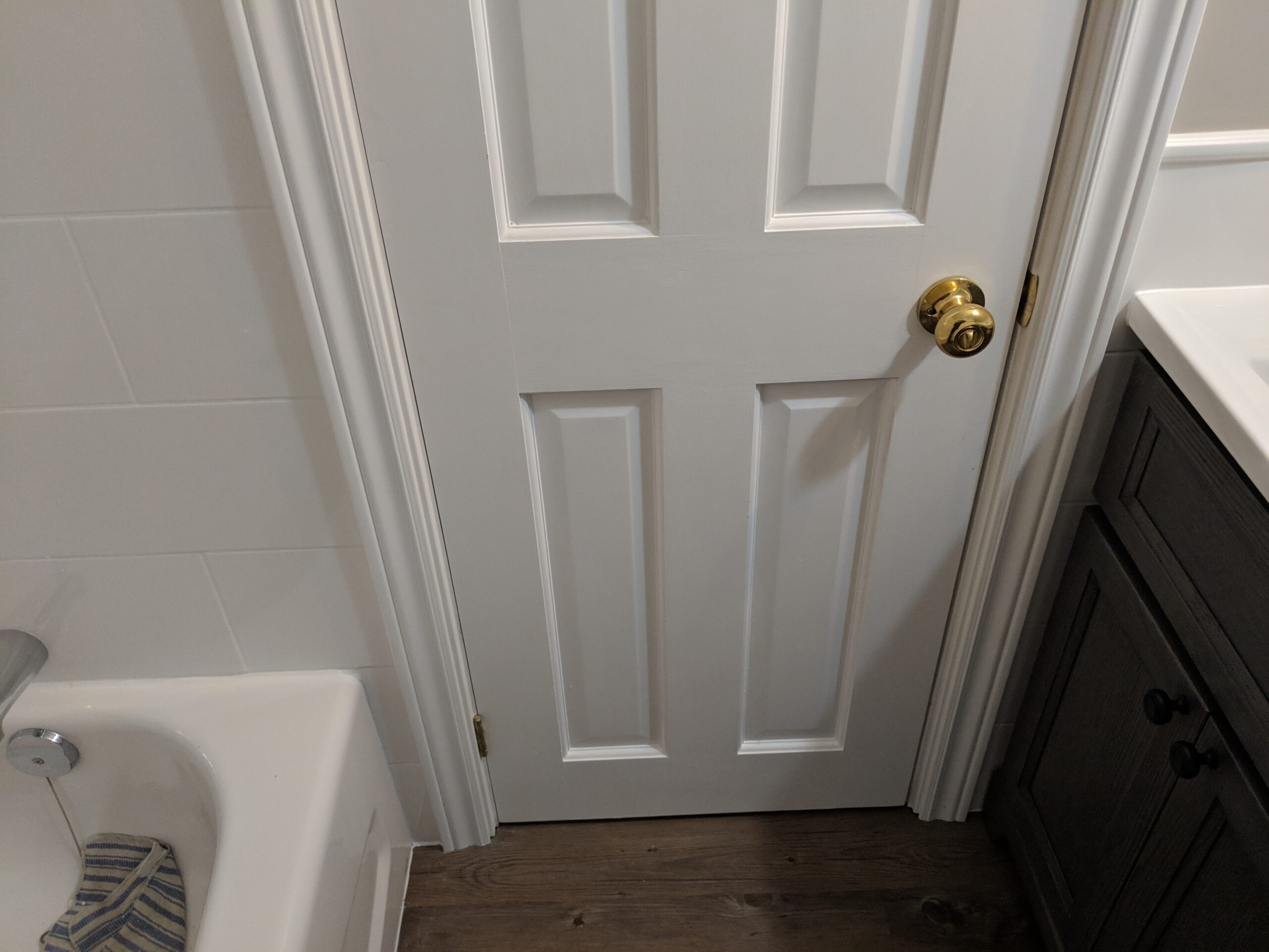 Professional bathroom tile flooring and painting in Port Orange Florida