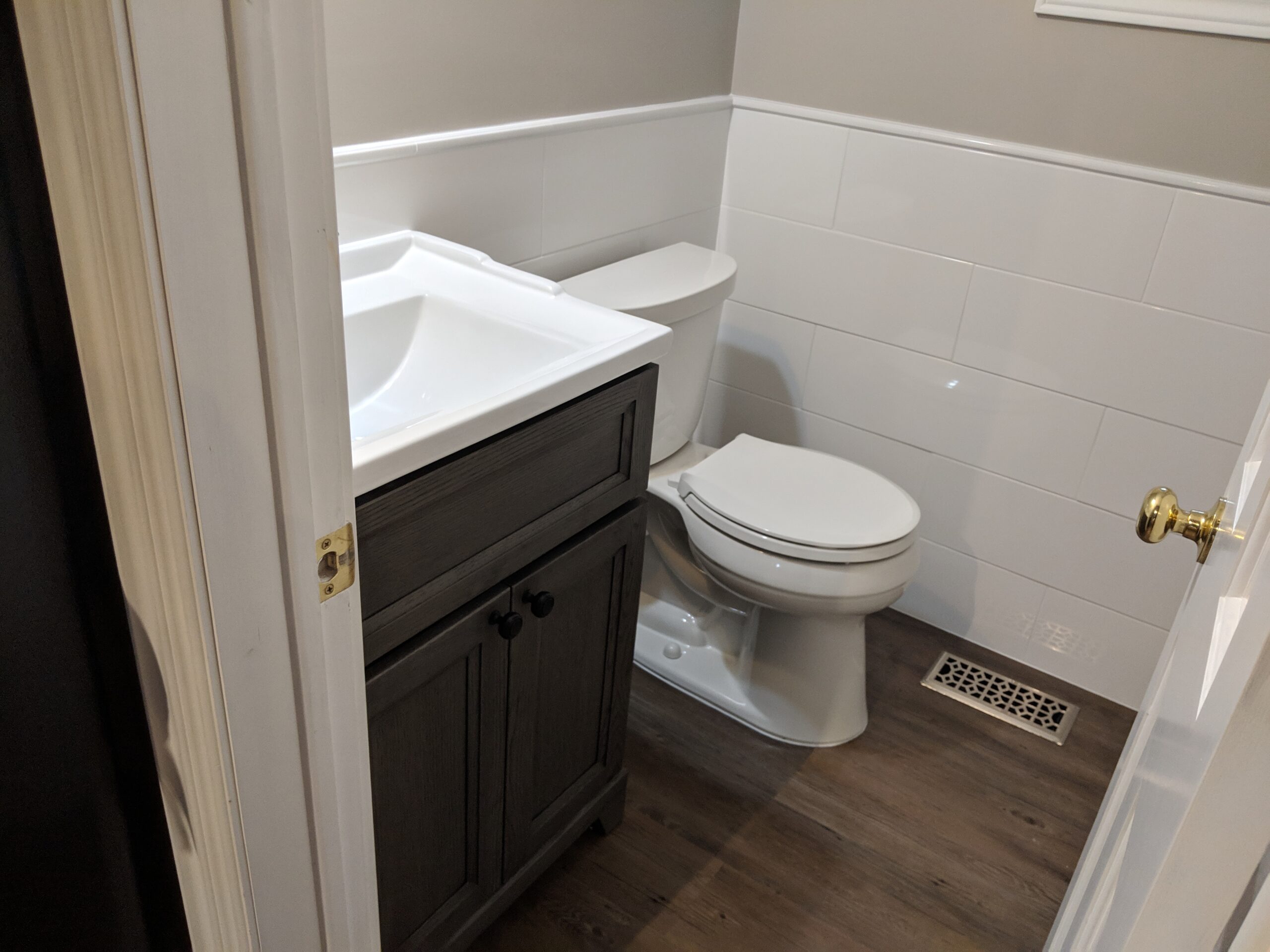 High-quality bathroom tile and paint update in Daytona Beach Florida