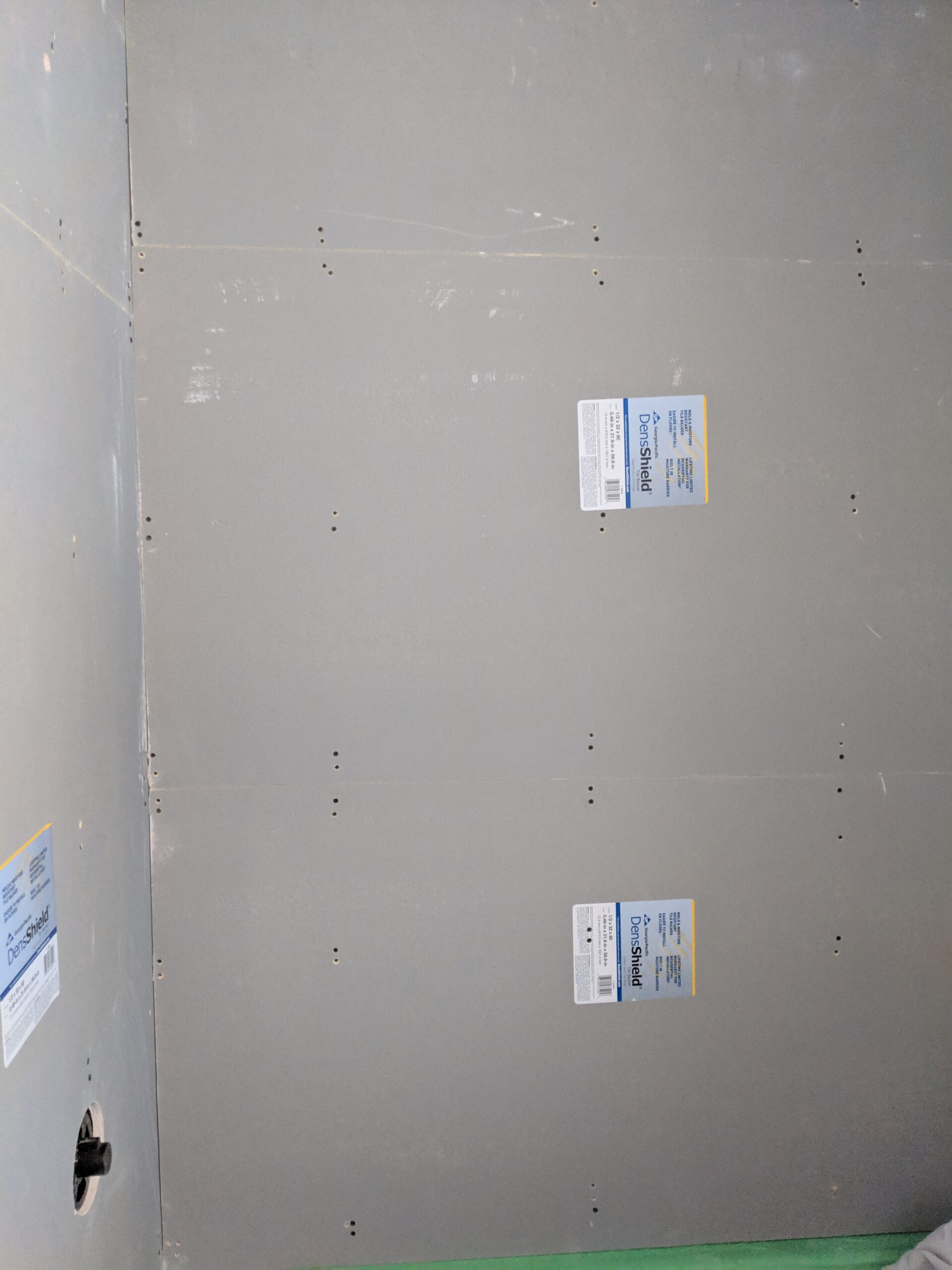 Modern bathroom remodeling with new tile and paint in Daytona Beach Florida