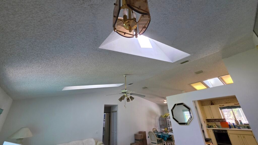Painted ceiling in Port Orange