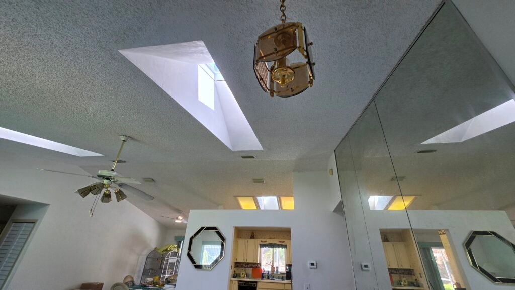 Painted ceiling in Port Orange